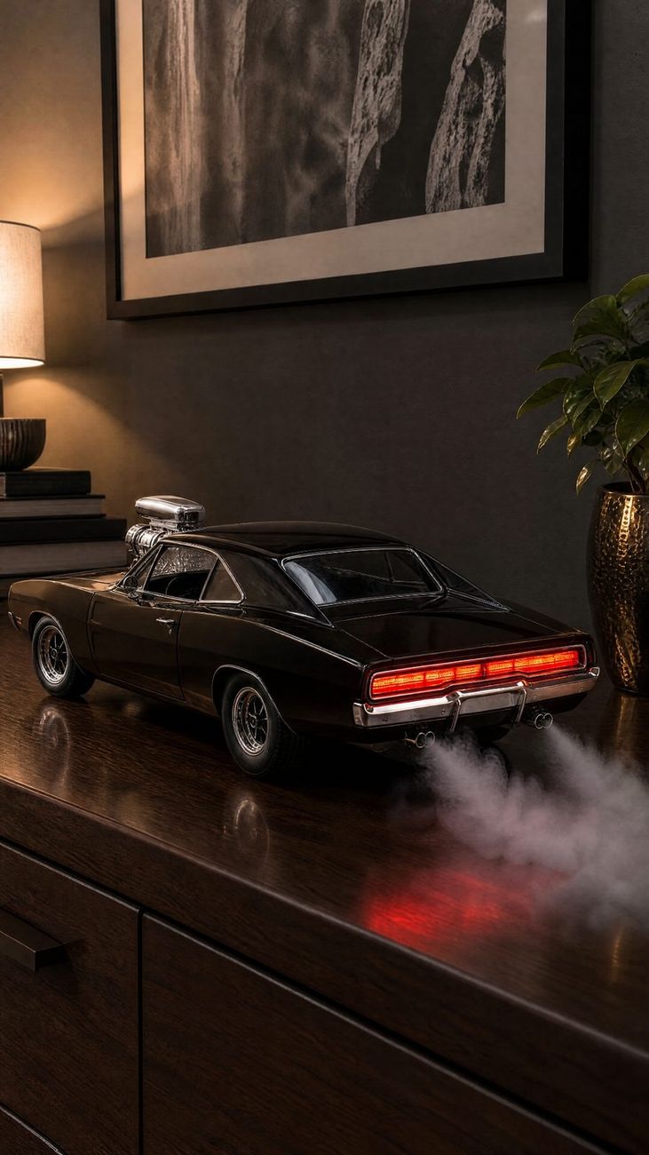 Wholesale 1:32 Alloy Diecast Black Charger Model Car Toy Pull Back With Light And Sound Collectible Display Gift for Kids Boys