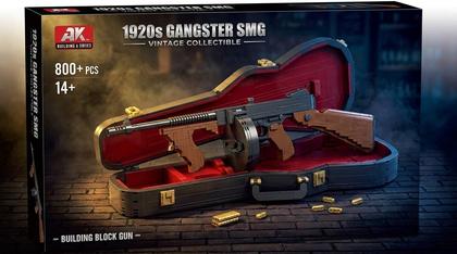 1920s Gangster SMG Building Block Models