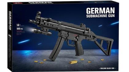 German Submachine Gun Building Block Models