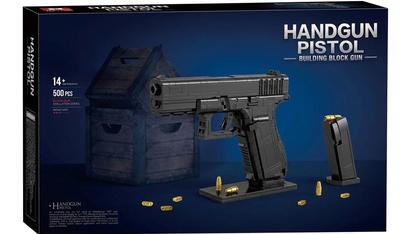 Handgun Pistol Building Block Models