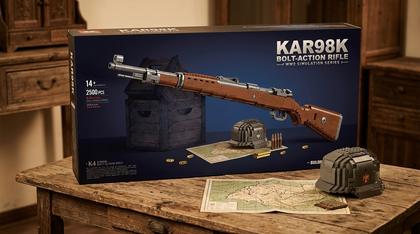 Kar98k Bolt-Action Building Block Models