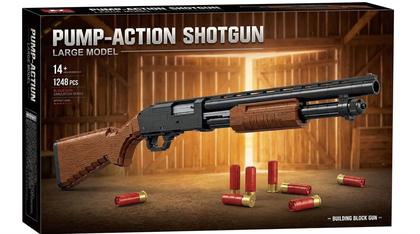 Pump-Action Shotgun Building Block Models