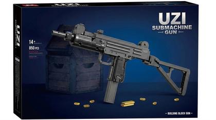 UZI Submachine Gun Building Block Models