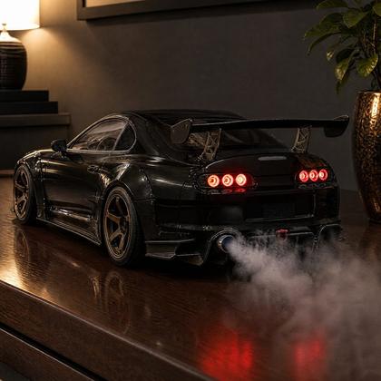 Black Supra Tuned Diecast Model Cars & Vehicles
