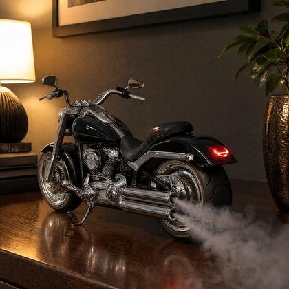 Chrome Cruiser Motorcycle Diecast Model Cars & Vehicles