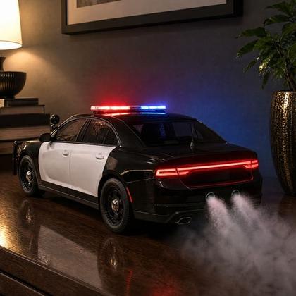 Police Patrol Car Diecast Model Cars & Vehicles