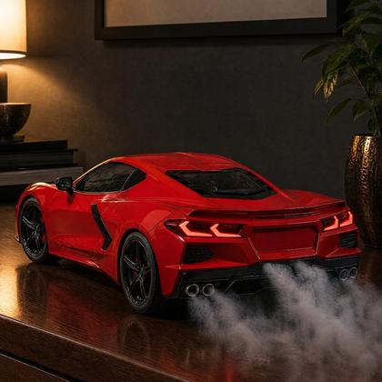 Red Corvette Sports Car Diecast Model Cars & Vehicles