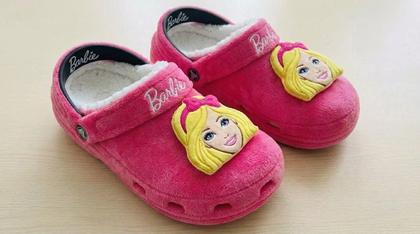 Barbie Plush Character Clogs