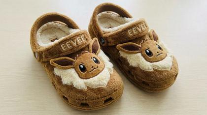 Eevee Plush Character Clogs