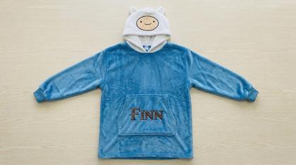 Finn Character Plush Hoodies